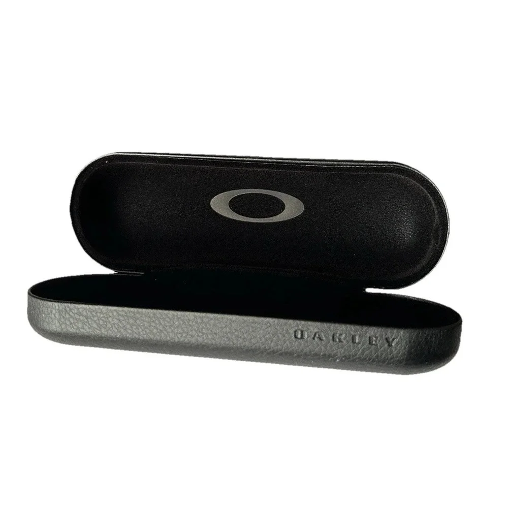 Cool Convenient Travel Black Faux Leather Oakley Hard Shell Glasses Eyewear Case
